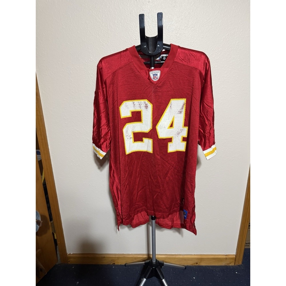 Reebok NFL Kansas City Chiefs Ty Law #24 Jersey XXL Red On Field